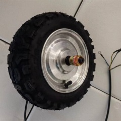 10 inch brushless gear hub motor for transport vehicle motor off-road grass anti-skid large torque encoder