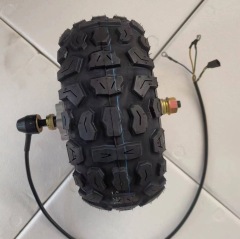 10 inch brushless gear hub motor for transport vehicle motor off-road grass anti-skid large torque encoder