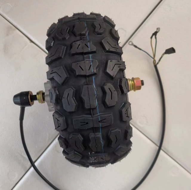 10 inch brushless gear hub motor for transport vehicle motor off-road grass anti-skid large torque encoder