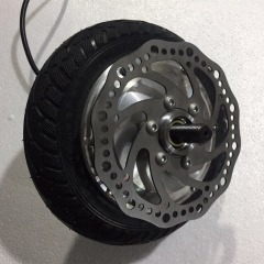 8 inch brushless gear motor baby stroller robot bumper car motorcycle motor disc brake high torque