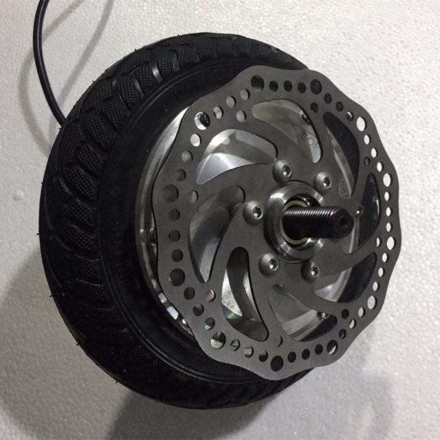 8 inch brushless gear motor baby stroller robot bumper car motorcycle motor disc brake high torque