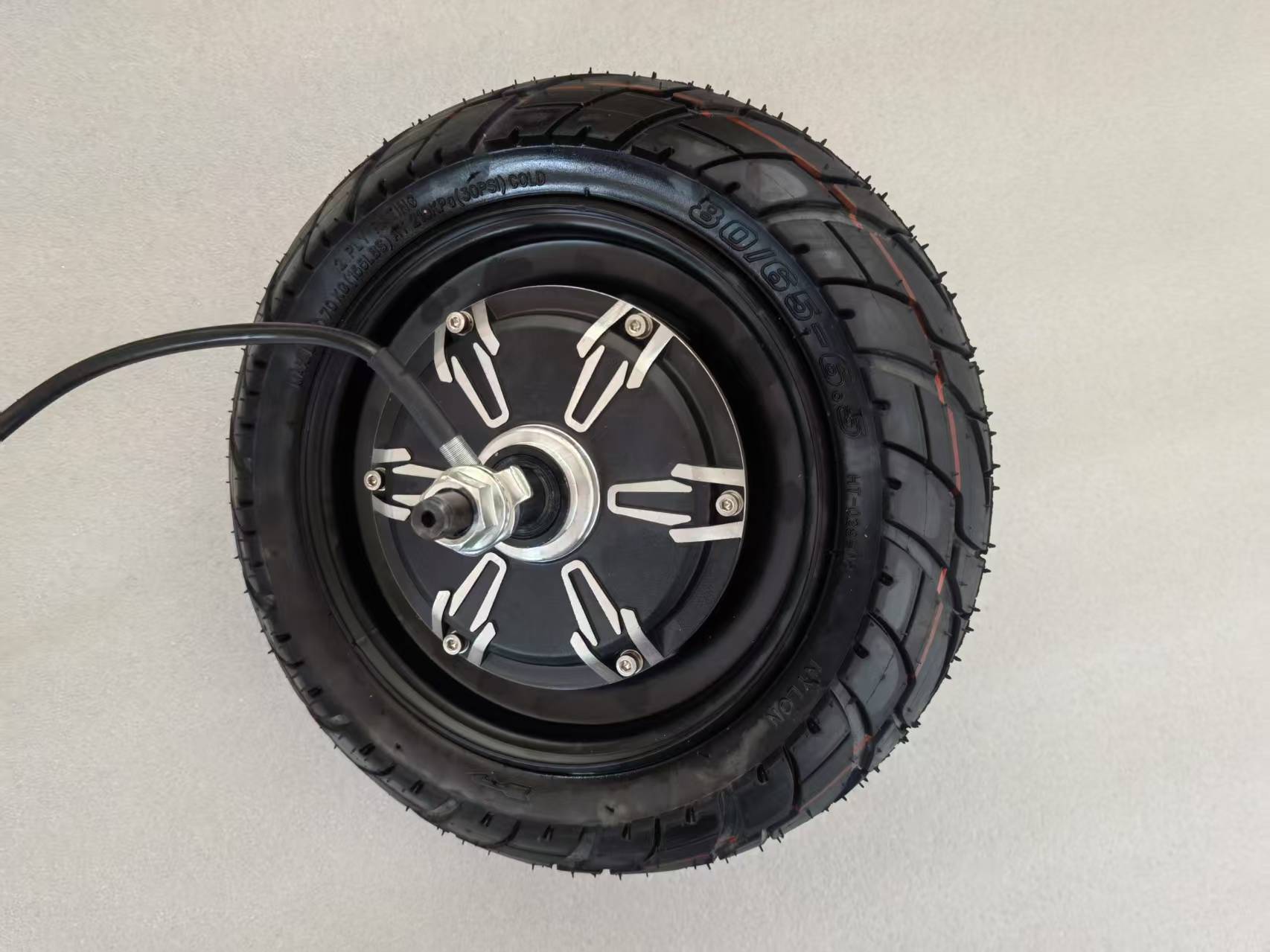 10-inch vacuum tire scooter electric vehicle motor disc brake hub brake 250W-500W