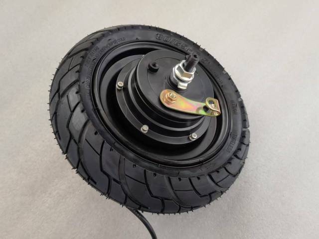 10-inch vacuum tire scooter electric vehicle motor disc brake hub brake 250W-500W