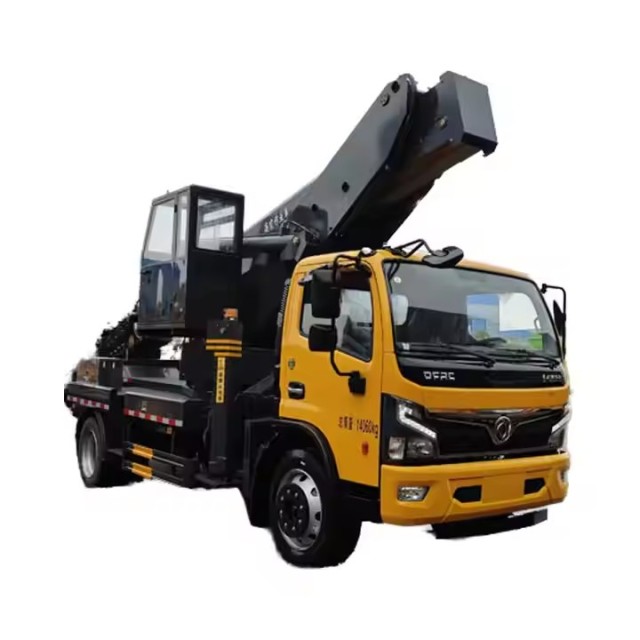 Truck Mounted Aerial Work Platform 36m Aerial Work Truck Hydraulic Boom ...