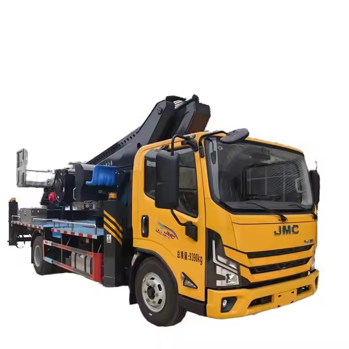 Truck Mounted Aerial Work Platform 36m Aerial Work Truck Hydraulic Boom ...