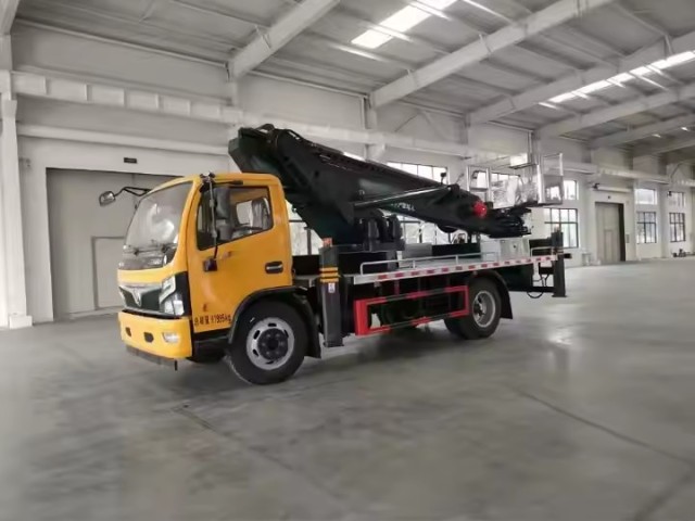 Truck Mounted Aerial Work Platform 36m Aerial Work Truck Hydraulic Boom ...