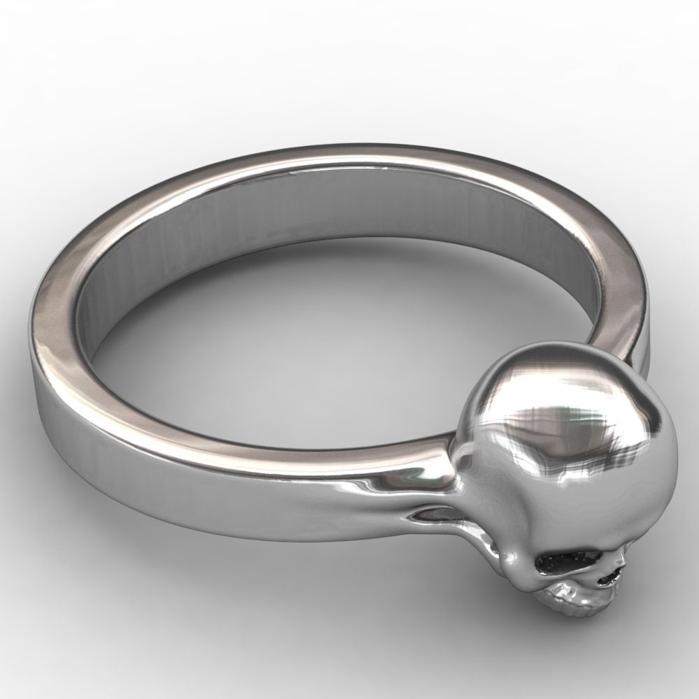 EVBEA Fashion Skull Biker Ring,Gothic Jewelry