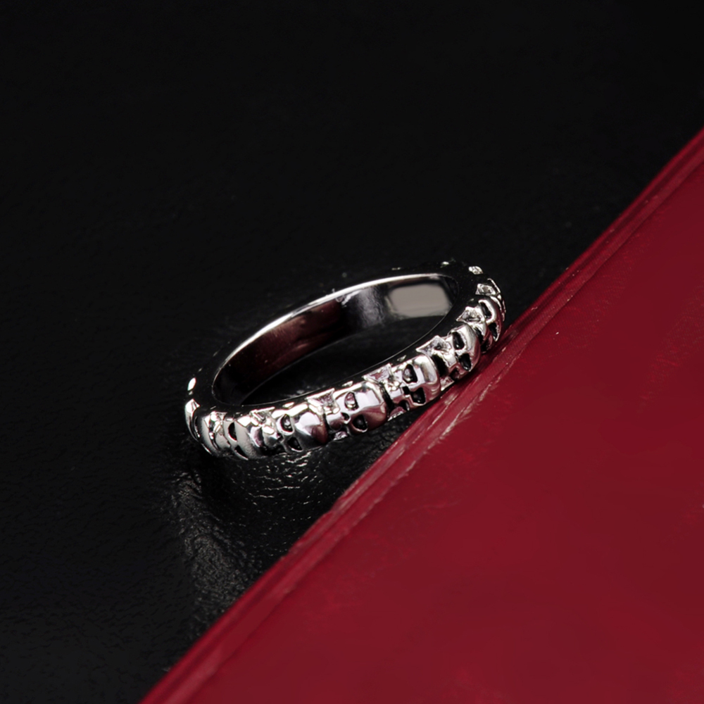 Men's Fashion Skull Biker Ring,Gothic&Punk Style Jewelry