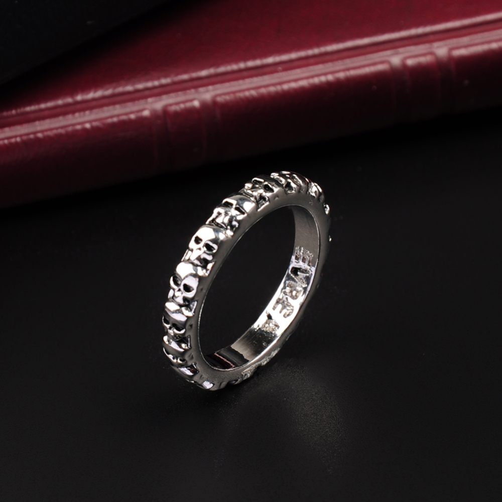 Men's Fashion Skull Biker Ring,Gothic&Punk Style Jewelry