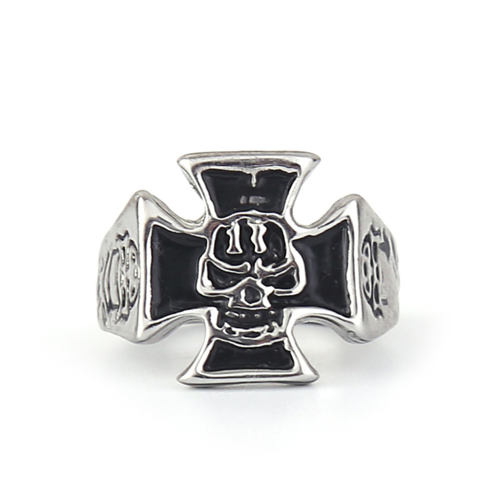 EVBEA Fashion Punk Skull Ring Gothic Style Jewelry