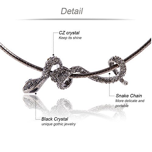 EVBEA Necklaces Snake Choker Necklaces For Women Trendy Style Necklace Pendants High Quantity Jewelry Crystal Necklace Jewelry