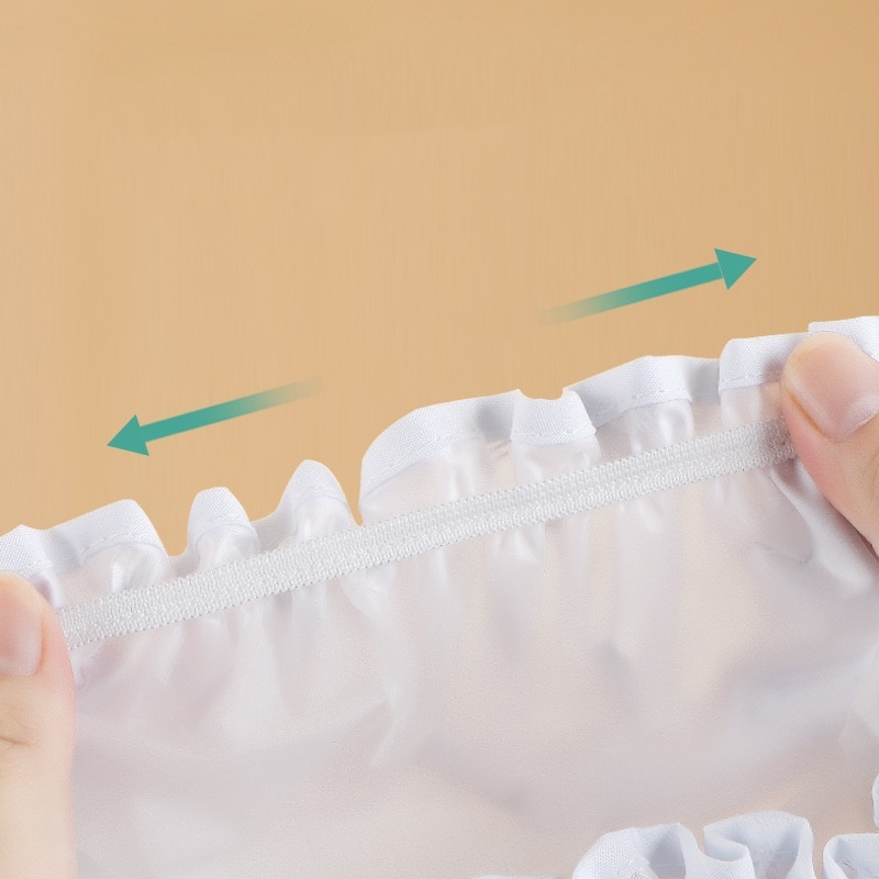 SEDEX Shower Caps for Women Waterproof Elastic Bath Cap Reusable Soft Bathing Hat for Most Heads Size