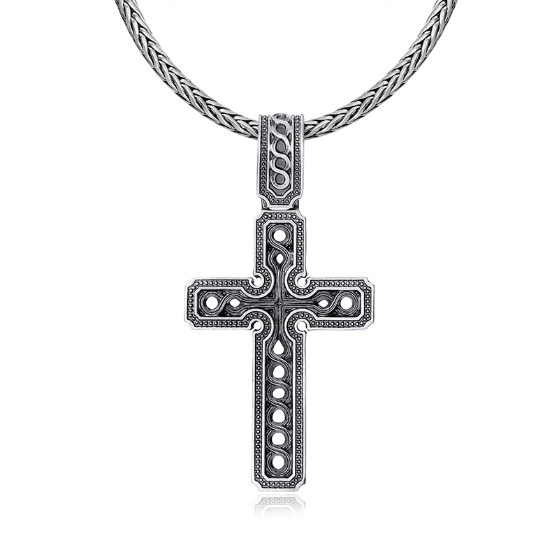 EVBEA Hollow Cross Pendant Necklace