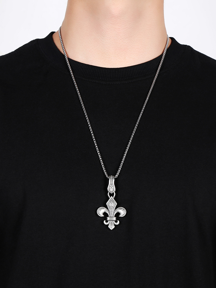 Iris Pendant Necklace-EVBEA