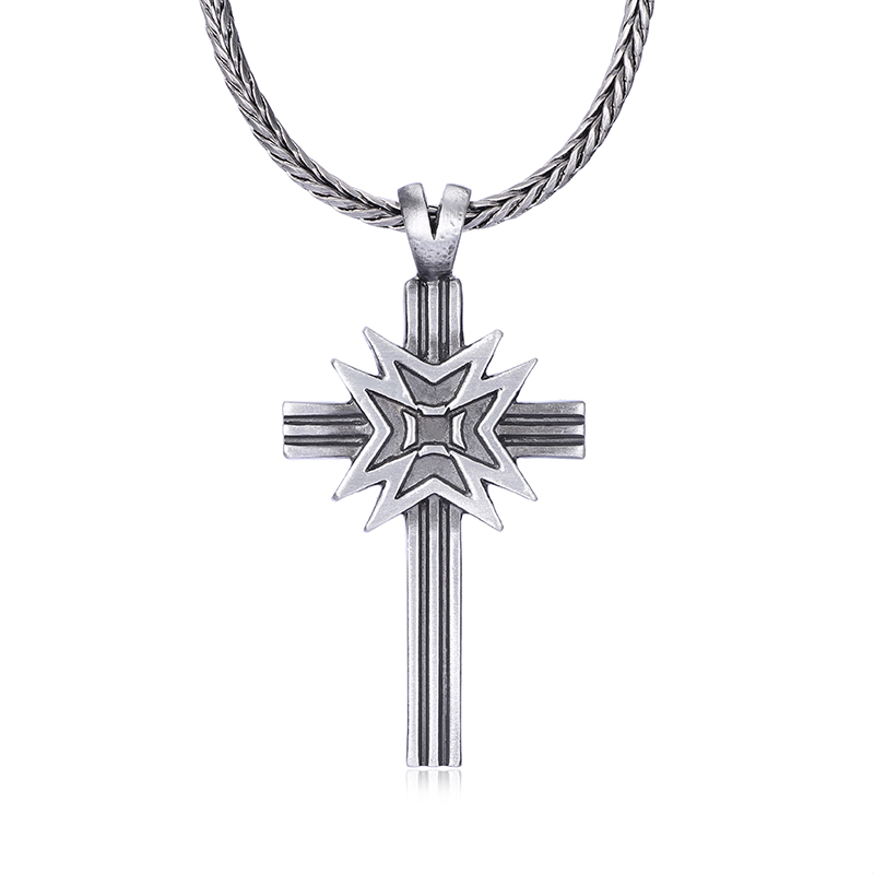 EVBEA Chain Necklace for Men Cross