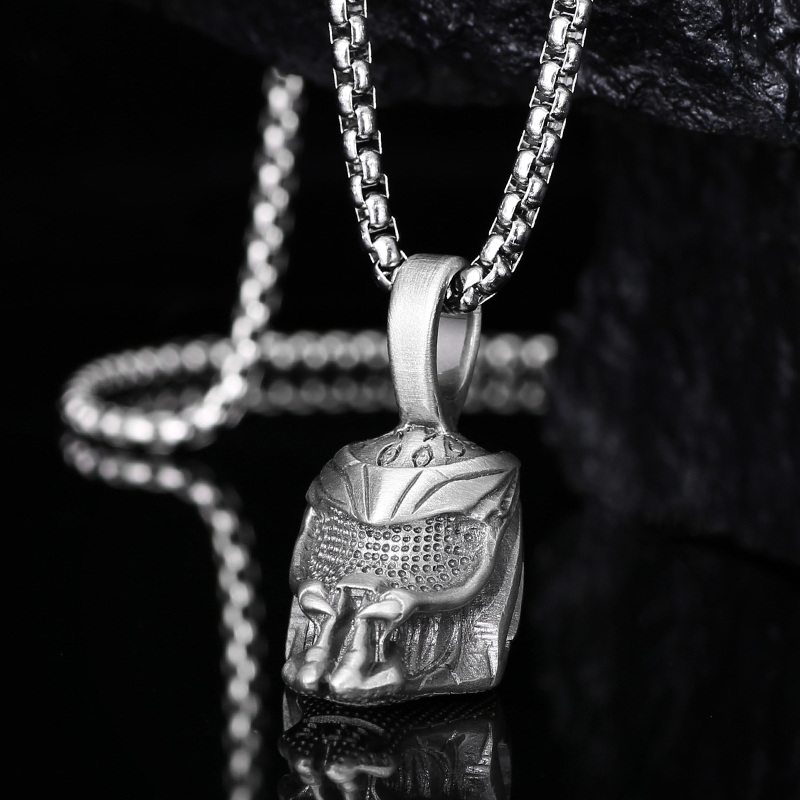 EVBEA Iron Blood Warrior Avatar Pendant Necklace