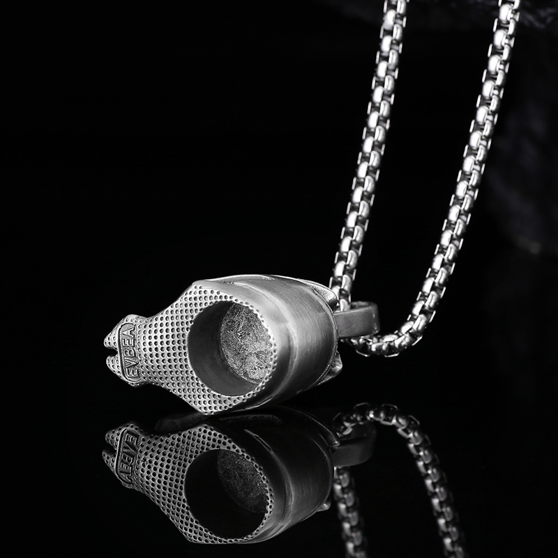 EVBEA Iron Blood Warrior Avatar Pendant Necklace