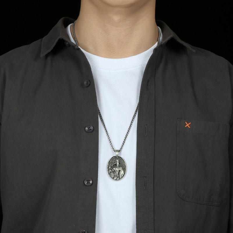 EVBEA Spartan Warrior Necklace