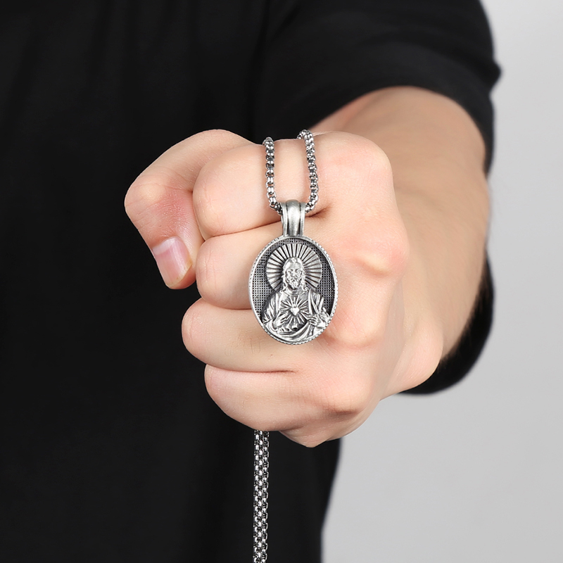 EVBEA Jesus Pendant Christian Necklace