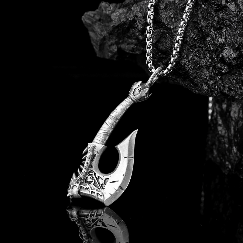 EVBEA Axe Pendant Necklace