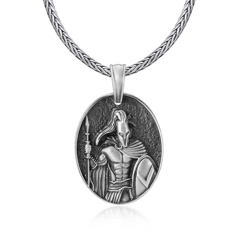 EVBEA Spartan Warrior Necklace