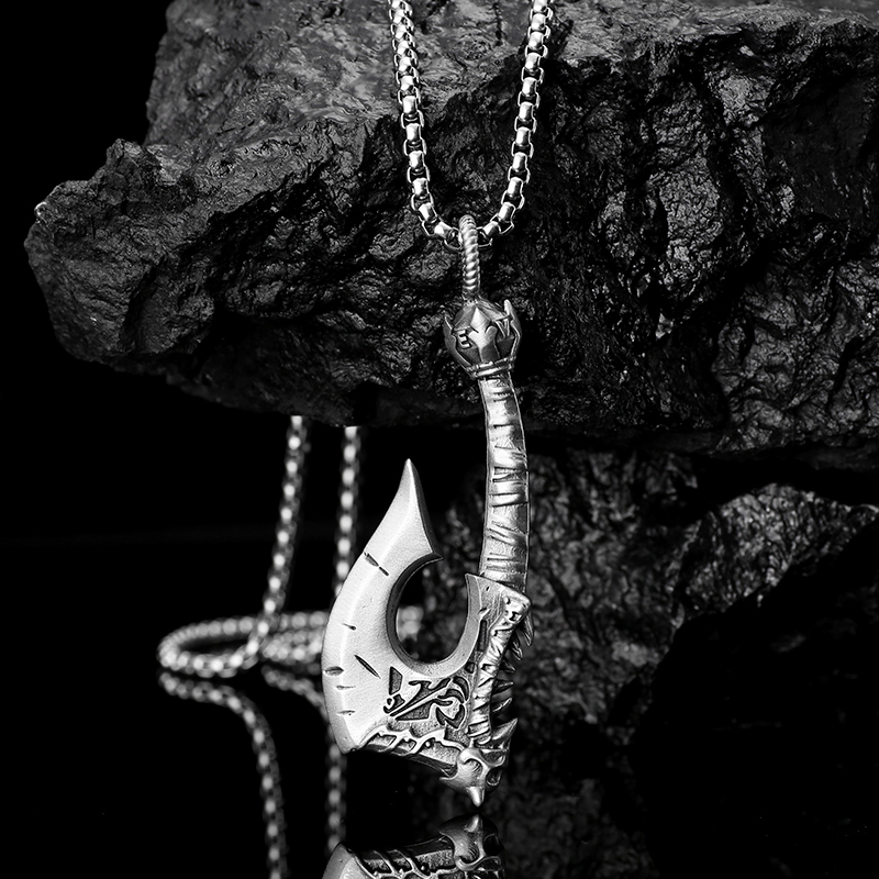 EVBEA Axe Pendant Necklace
