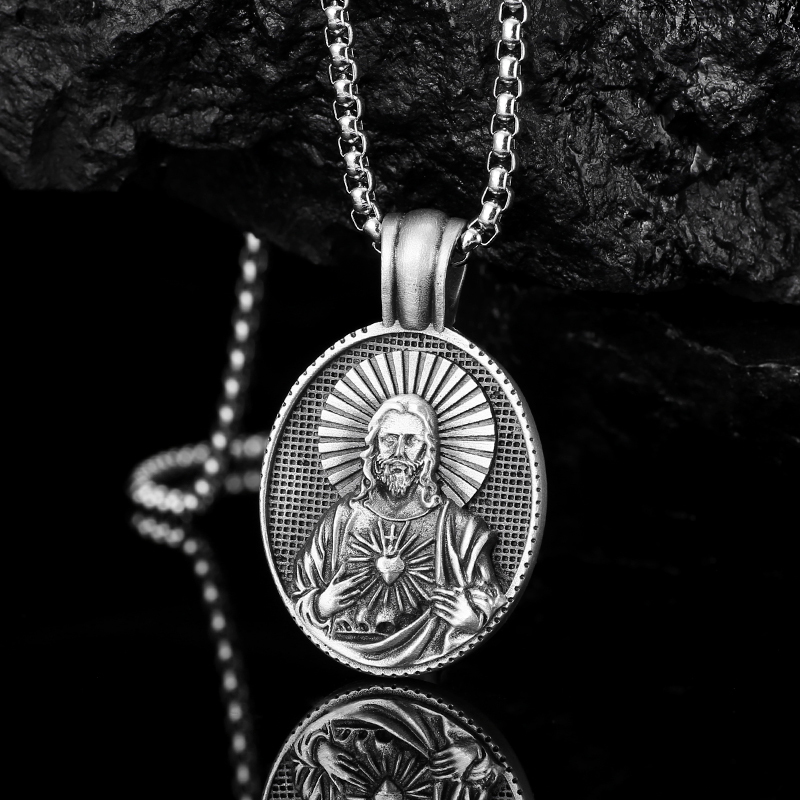 EVBEA Jesus Pendant Christian Necklace