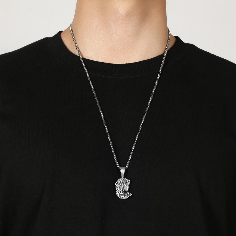EVBEA Medusa Pendant Necklace