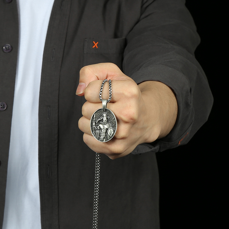 EVBEA Spartan Warrior Necklace