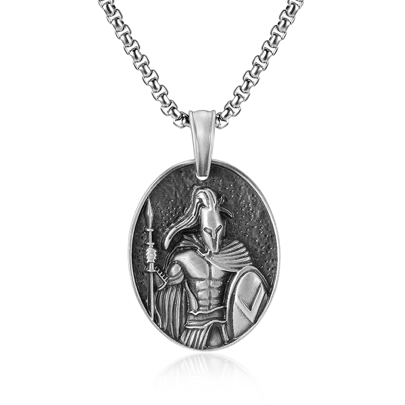 EVBEA Spartan Warrior Necklace
