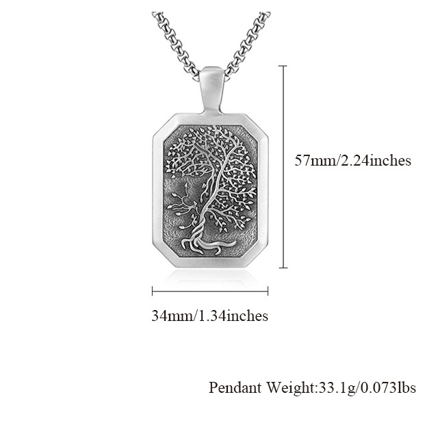 EVBEA Tree of Life Necklace