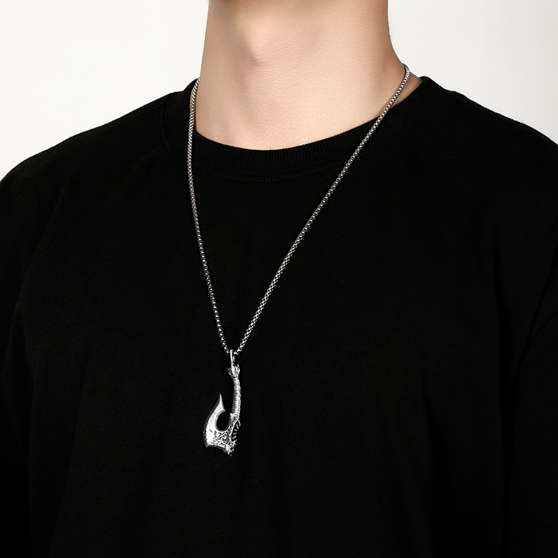 EVBEA Axe Pendant Necklace