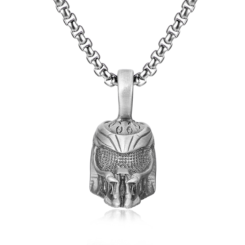 EVBEA Iron Blood Warrior Avatar Pendant Necklace
