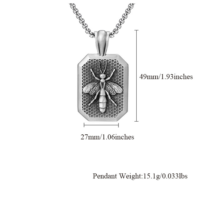 EVBEA Bee Animal Pendant Necklace