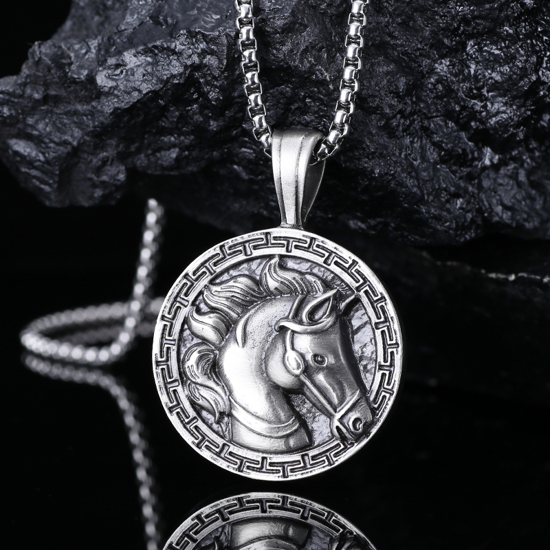 EVBEA Horse Animal Pendant Necklace