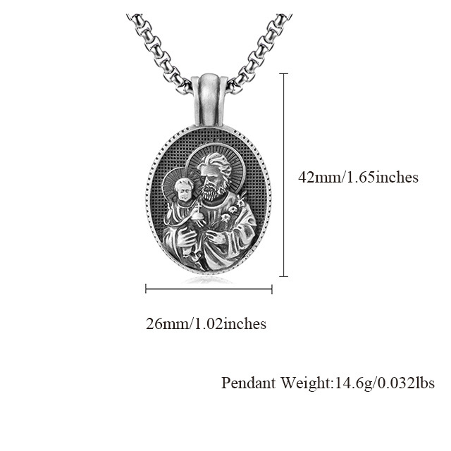 EVBEA Padre Pendant Necklace