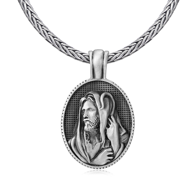 EVBEA Christian Jesus Pendant Necklace