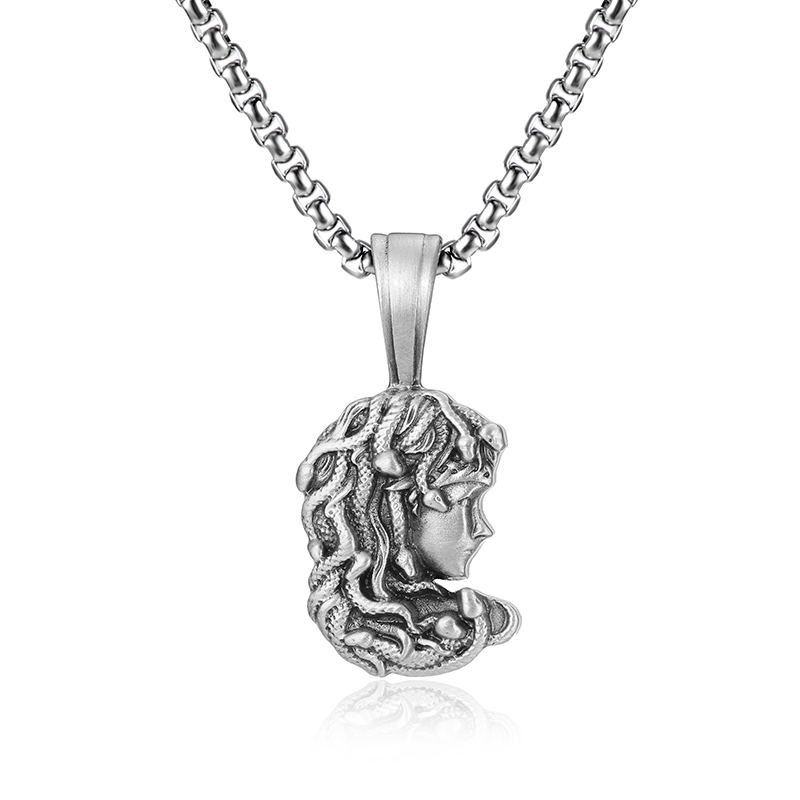 EVBEA Medusa Pendant Necklace