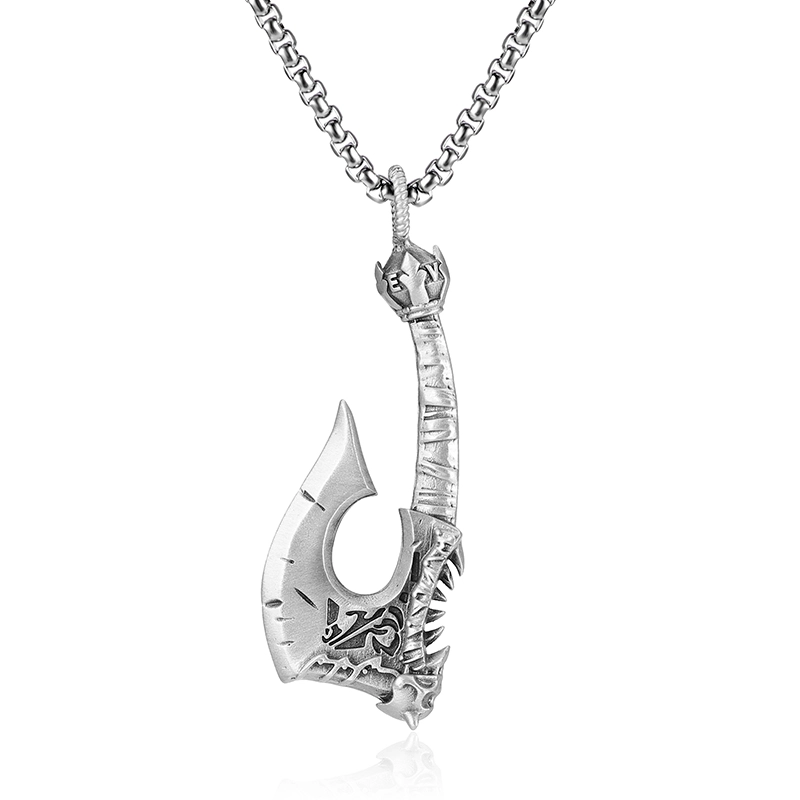 Axe Pendant Necklace-EVBEA