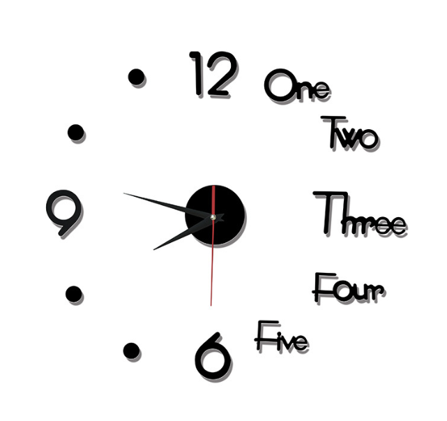 EVBEA Acrylic Wall Clock