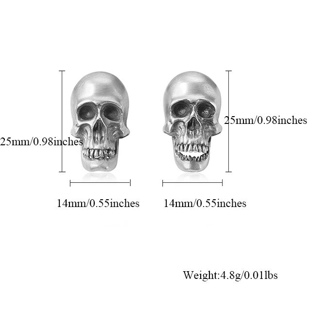 EVBEA Skull Earrings