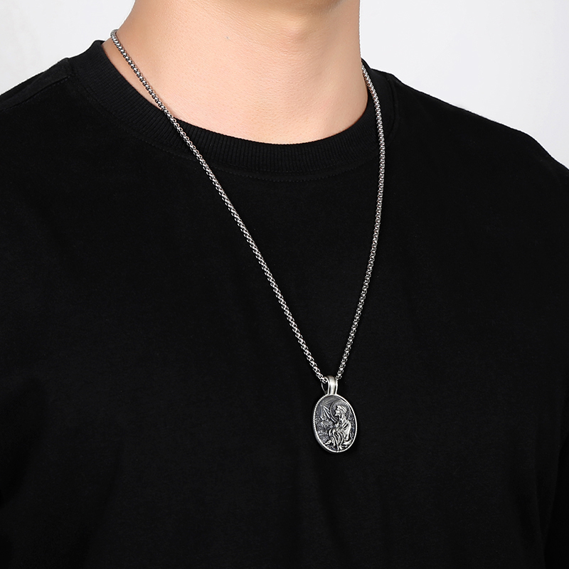 Christian Jesus pendant Necklace
