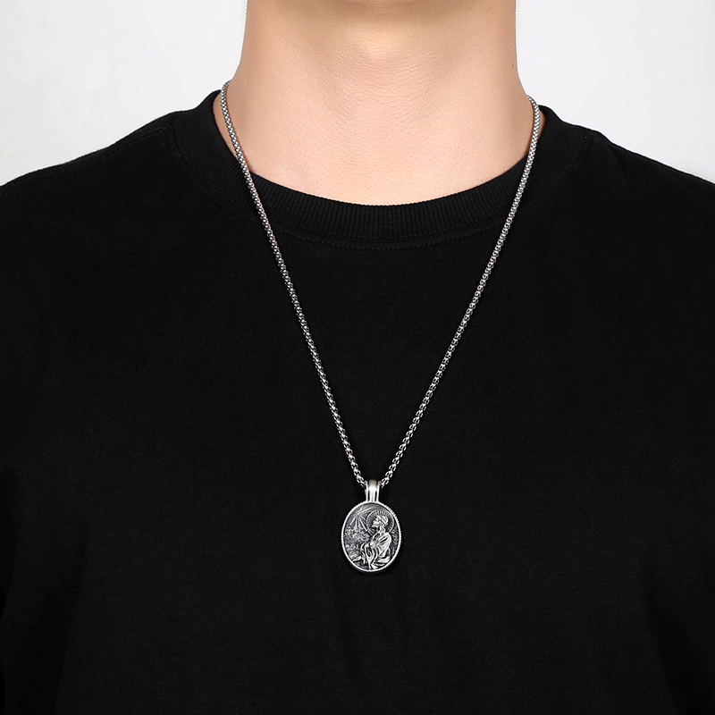 Christian Jesus pendant Necklace