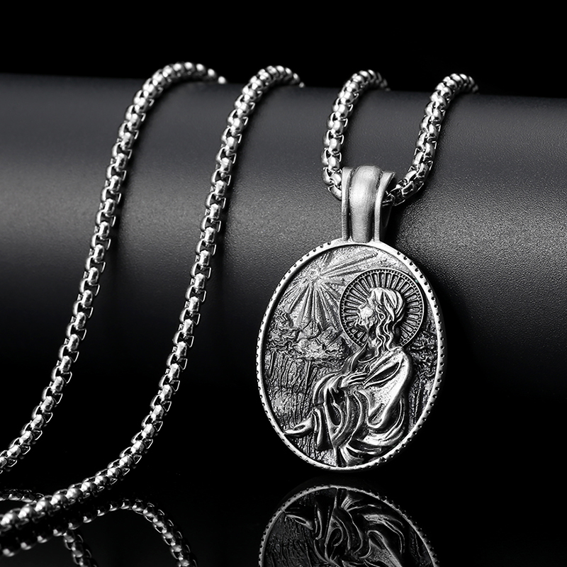 Christian Jesus pendant Necklace