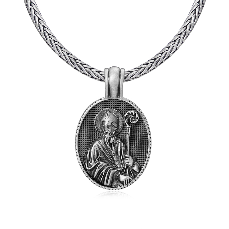 EVBEA Catholic Priest Pendant Necklace