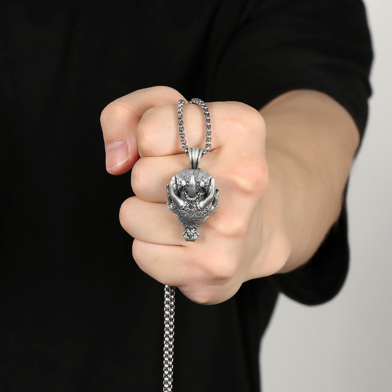 EVBEA  Dragon Head Necklace