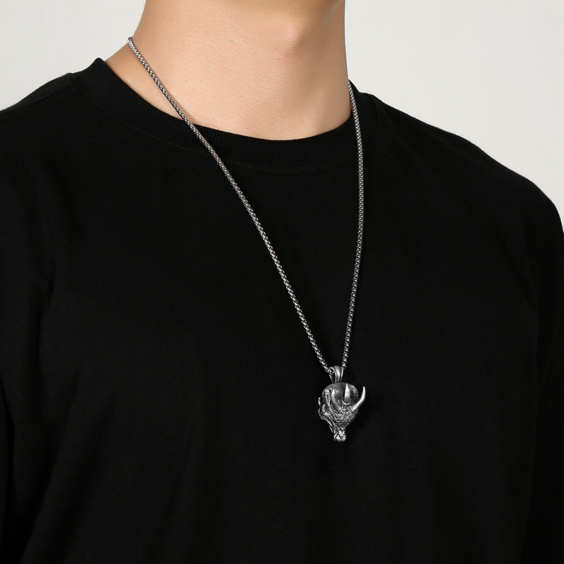 EVBEA  Dragon Head Necklace