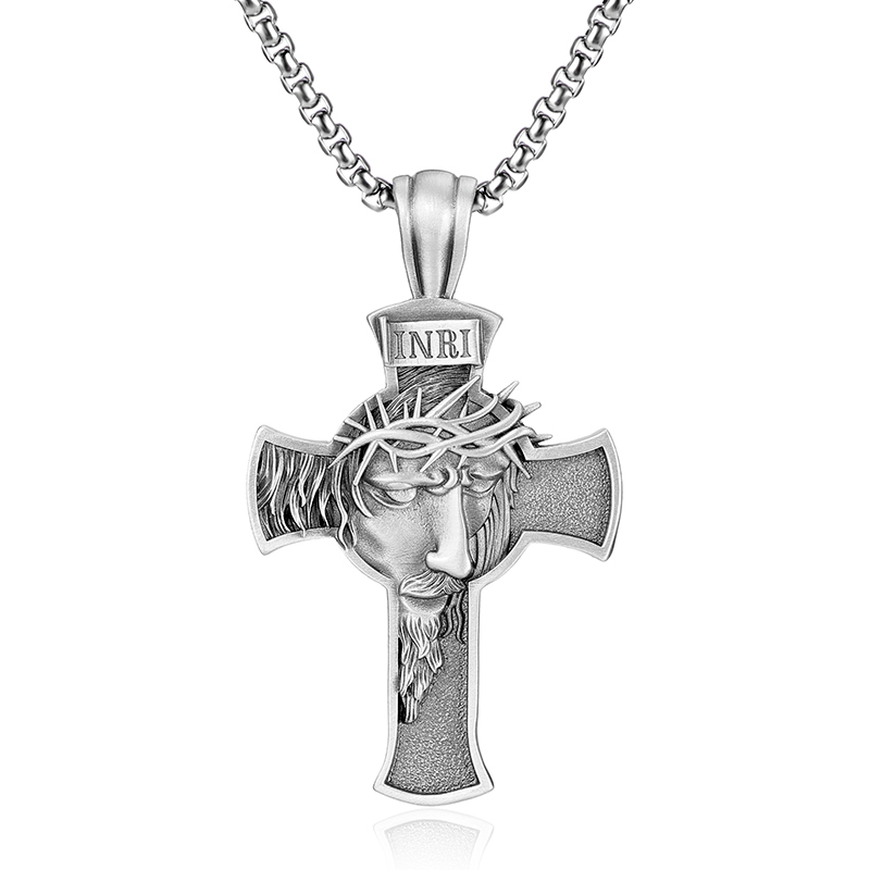 EVBEA  Jesus Cross Pendant Necklace