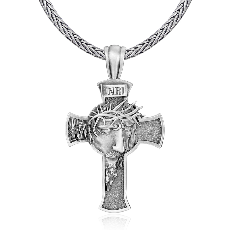 EVBEA  Jesus Cross Pendant Necklace