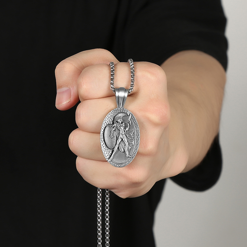 EVBEA Spartan Celtic Warrior Necklace